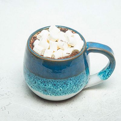 Dark Hot Chocolate With Marshmallow