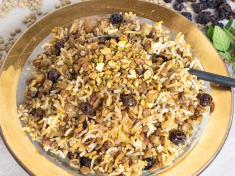 Dates And Lentil Basmati Rice