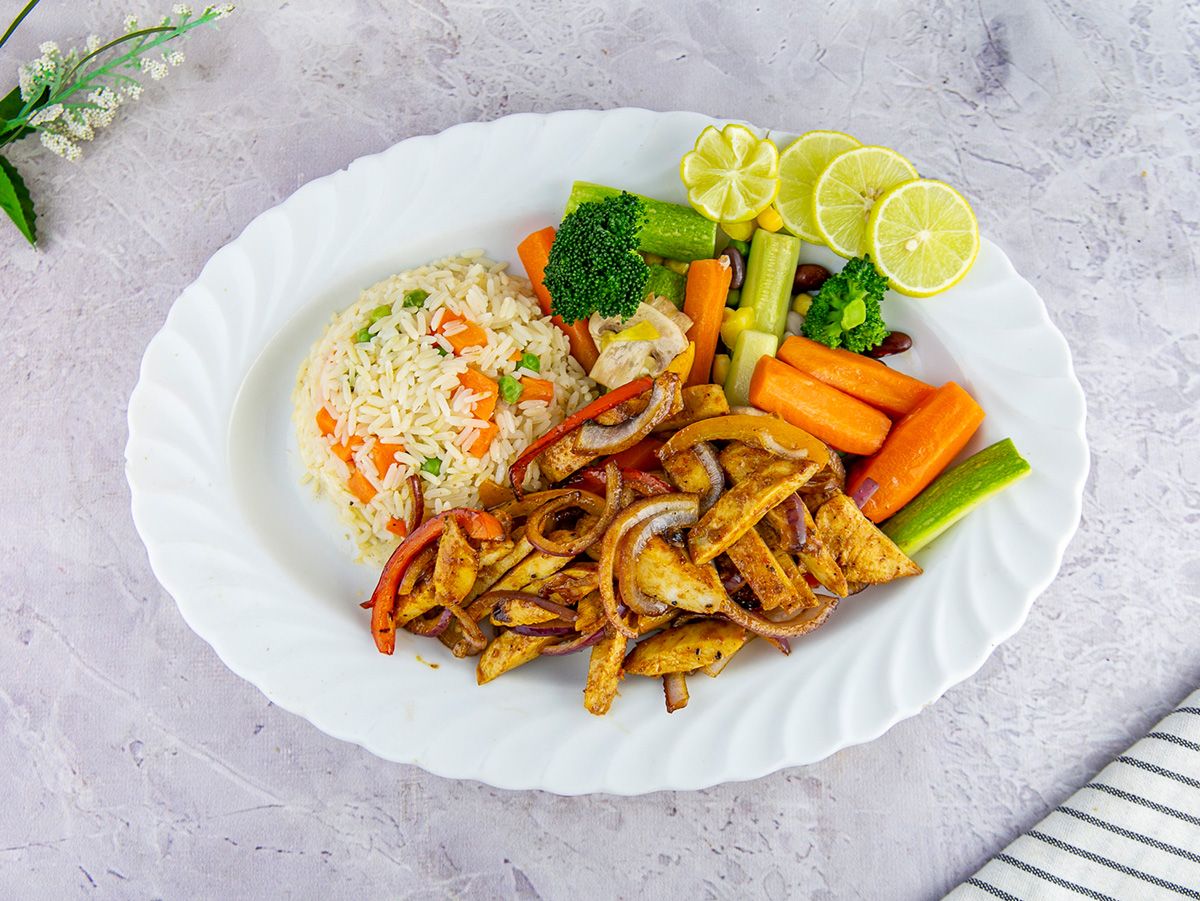 chicken fajita meal