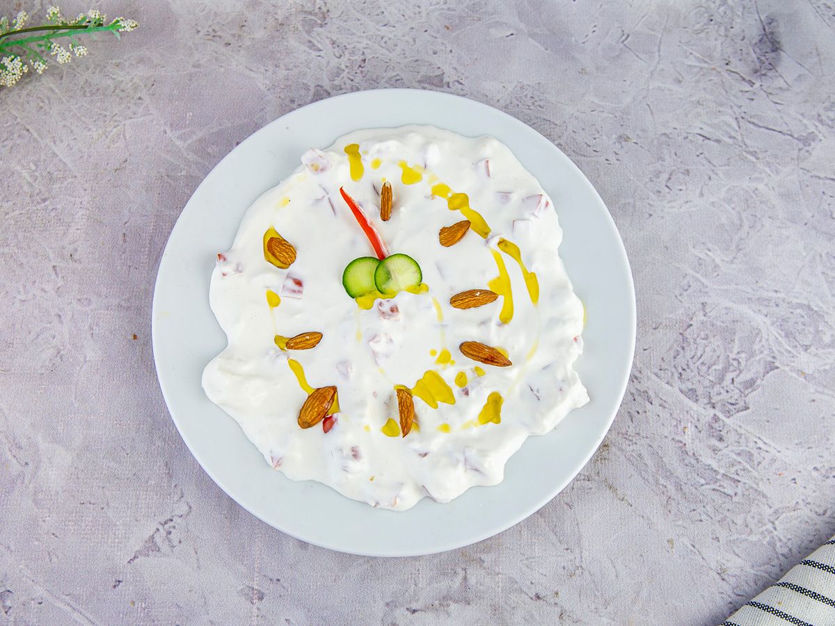 feta cheese with nuts and olive oil