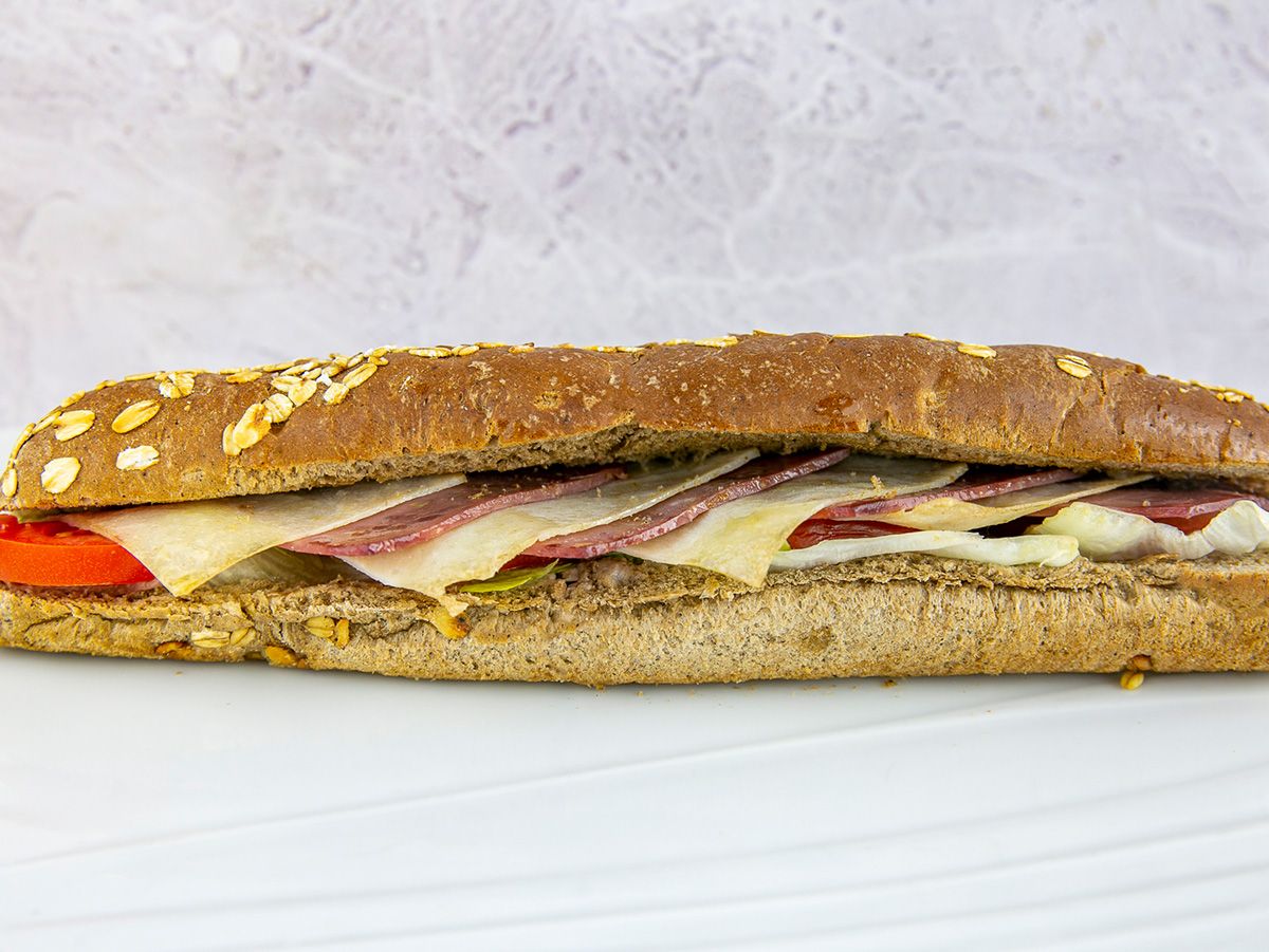 Smoked Turkey With Beaf Bacon Sandwich