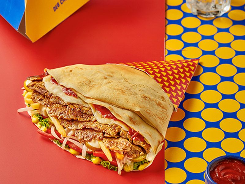 Doner Beef Crepe