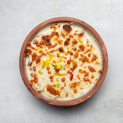 Seafood oven pasta casserole