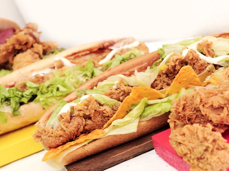 Chick In Doritos Sandwich