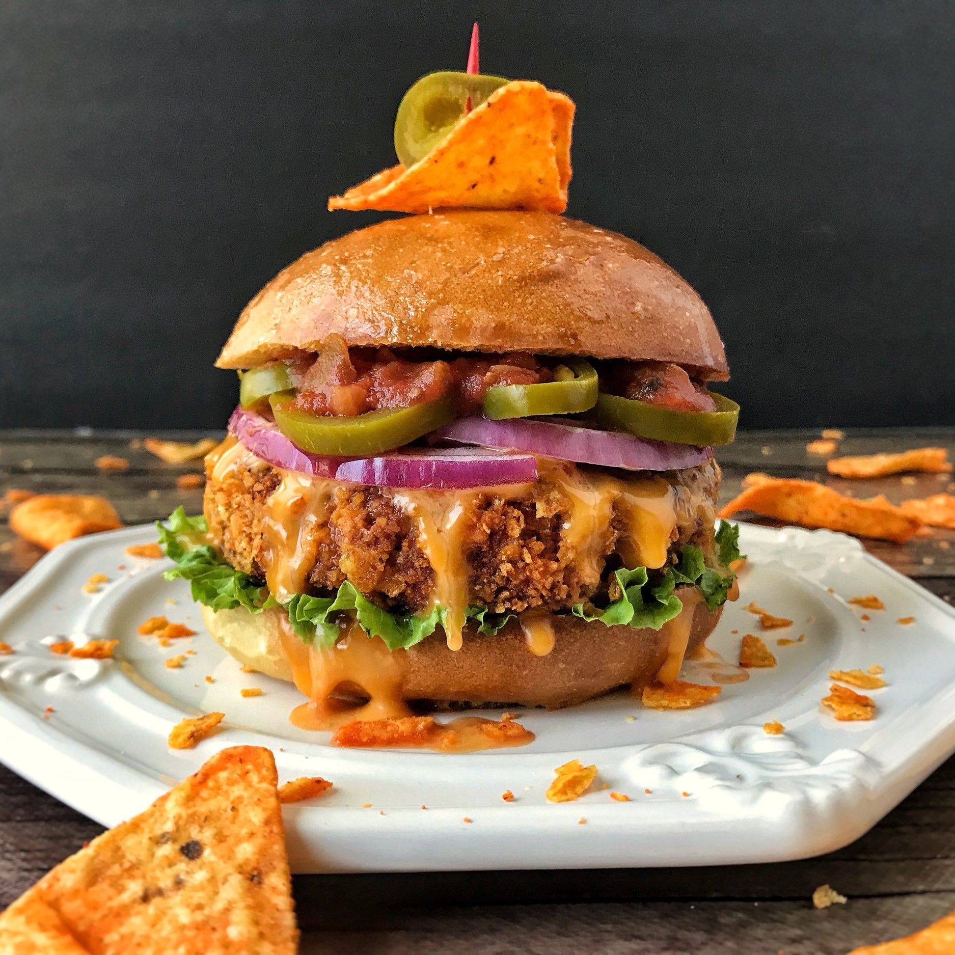 Doritos Burger Sandwich