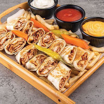 Double Arabic Shawarma Meal