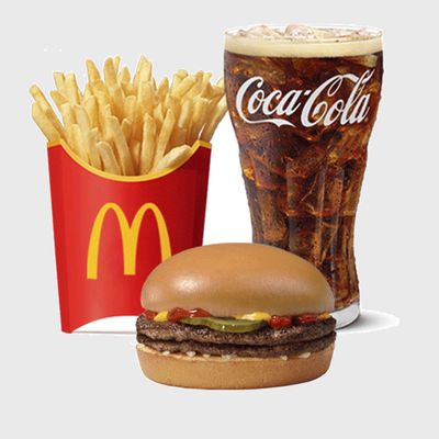 Double Hamburger Large Meal