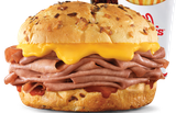 Deluxe Beef N Cheddar Sandwich