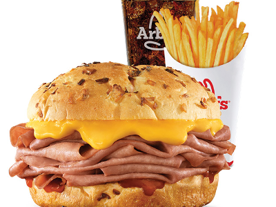 Deluxe Beef N Cheddar Sandwich Combo