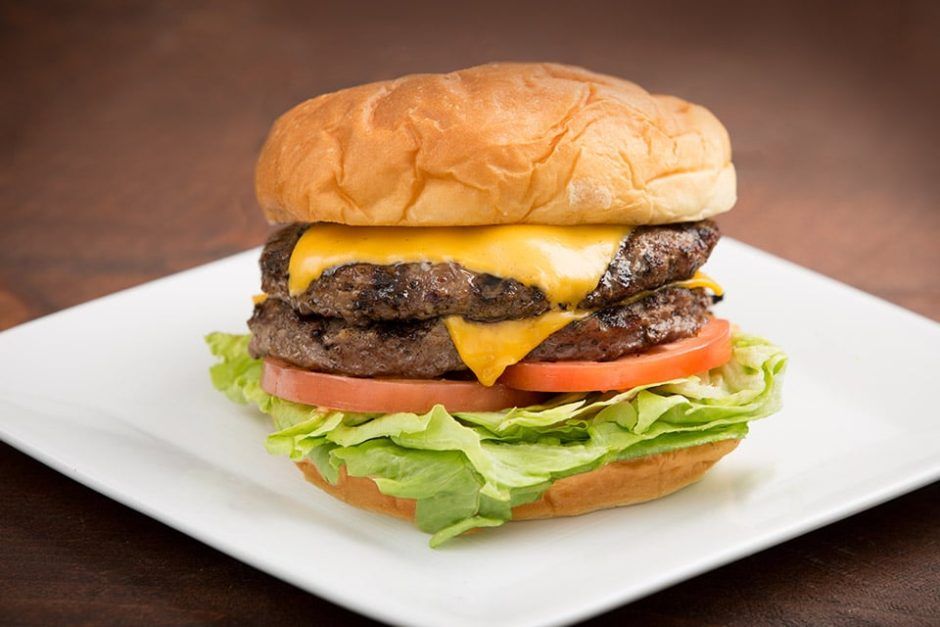 Double Cheese Burger Sandwich