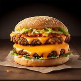 Double fried burger