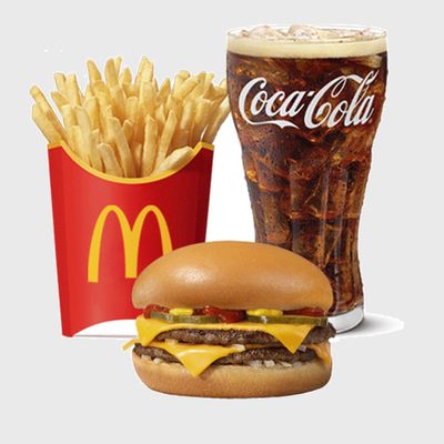 Double Cheeseburger Large Meal