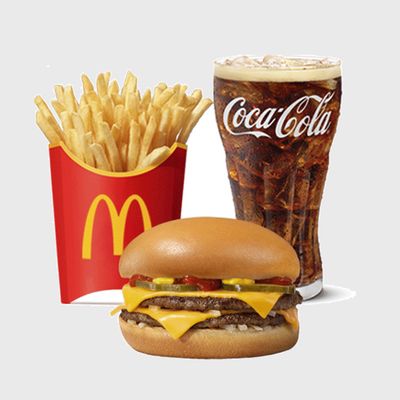 Double Cheeseburger Medium Meal