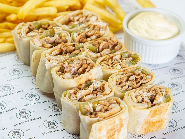 Classic Double Chicken Shawarma Combo