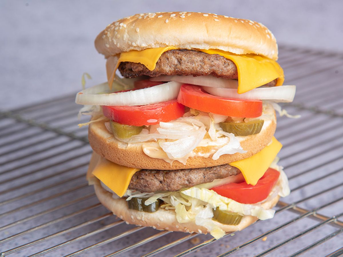 Double Texas Burger Sandwich