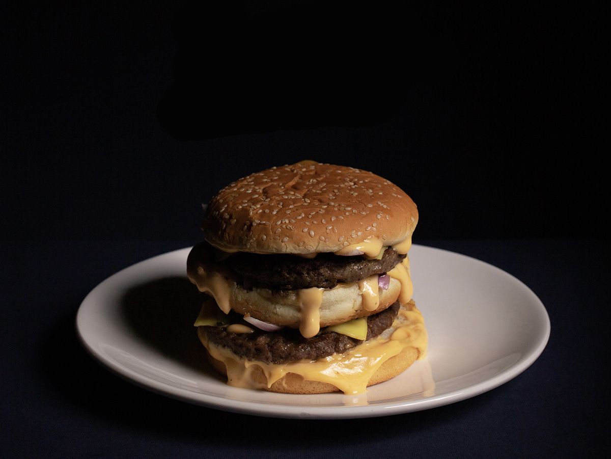 Classic Burger Sandwich Double