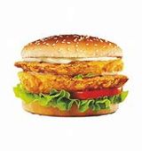 Double chicken burger