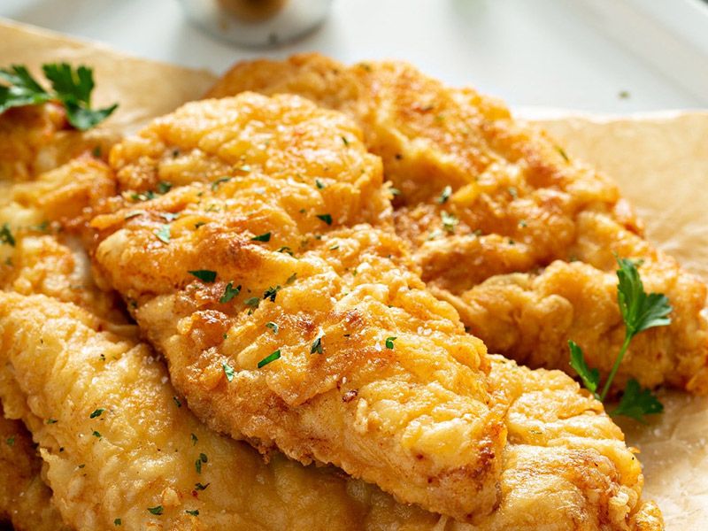 Double Deep Fried Chicken Platter