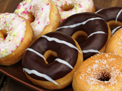 Doughnut With Nuts