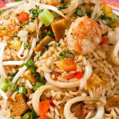 Dr. Seafood rice