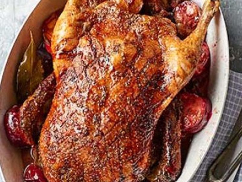 Duck With Rice And Vegetables