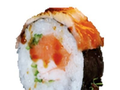Dynamite salmon roll