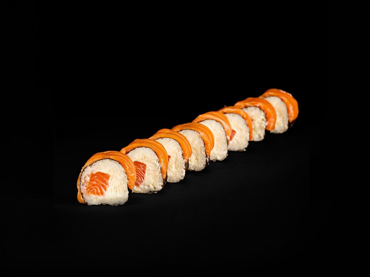 Dynamite Salmon With Cheese 8 Pieces