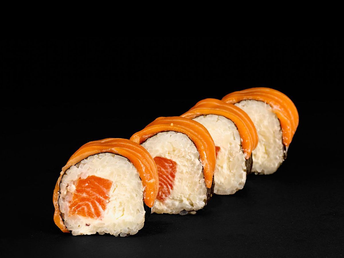 Dynamite Salmon Shrimp Tempura 4 Pieces