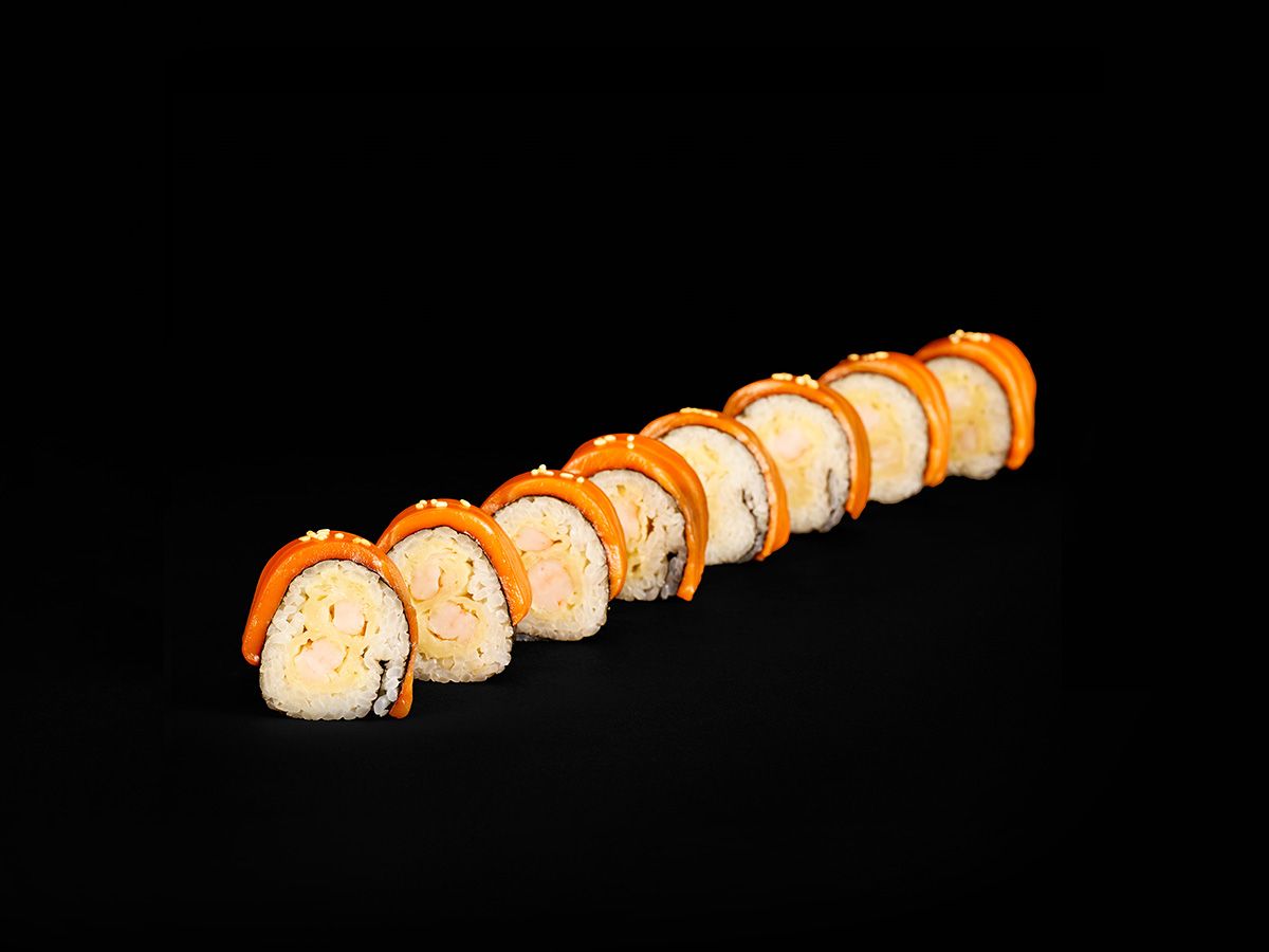Dynamite Salmon Shrimp Tempura 8 Pieces