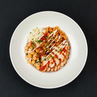 Chicken Fatteh Bowl