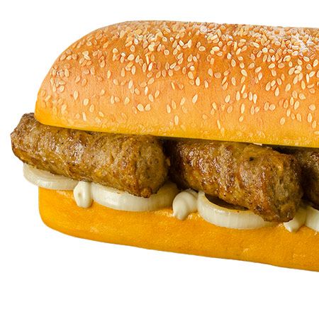 Sausage Fajita Sandwich