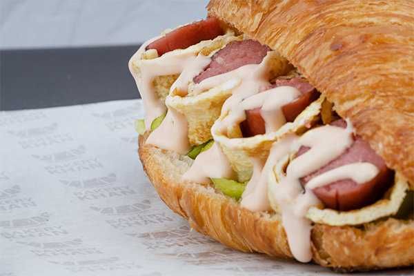 Sausage Omelette Croissant BK