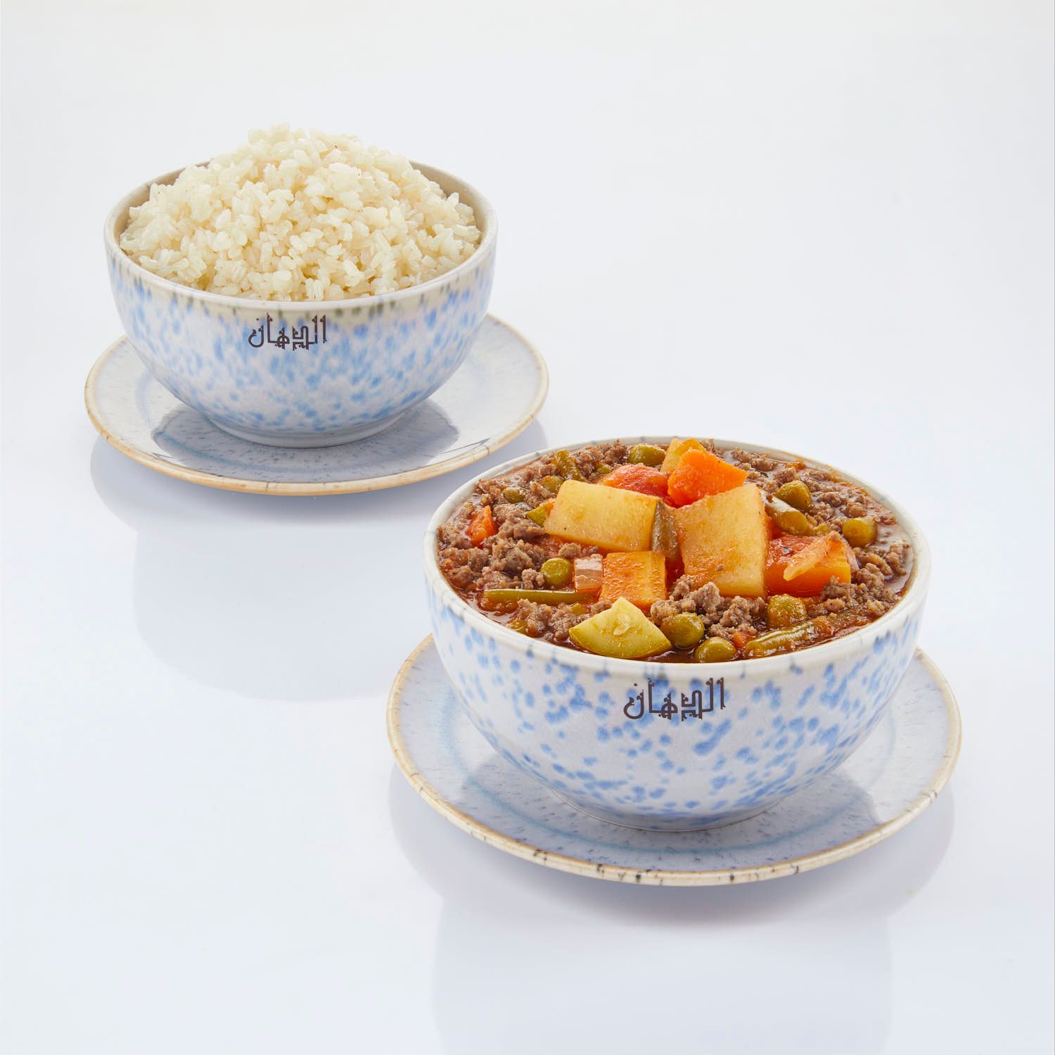 Rice And Turley With Minced Meat