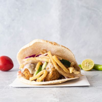 French Fries Sandwich With Taamia