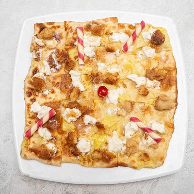 Basbousa With Cream Pie