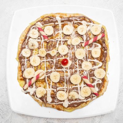 Chocolate Pie And Banana