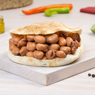 Foul With Flaxseed Oil Sandwich