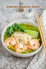 Shrimp Noodles Soup