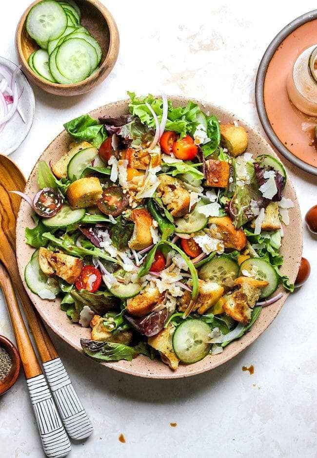 Open Buffet Of All Salads