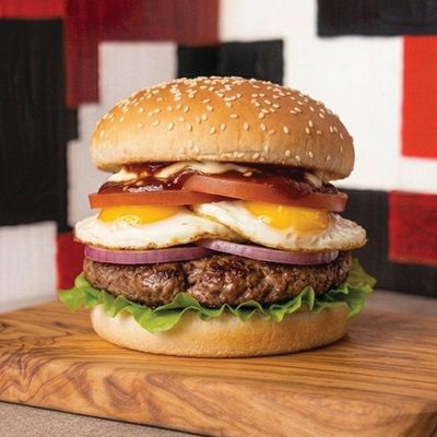 Beef Burger With Egg