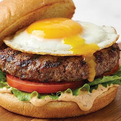 Burger with Egg