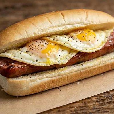 Hot Dog Egg Sandwich