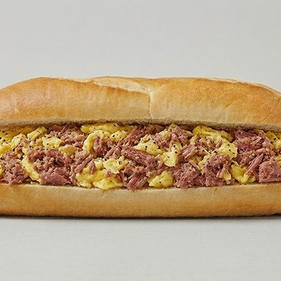 Egg Corned Beef Sandwich