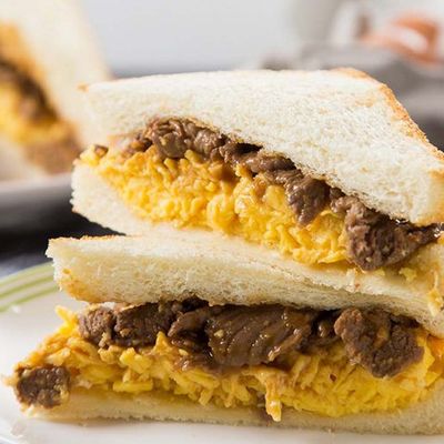 Beefy Egg Sandwich