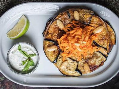 Eggplant Chicken Maqluba