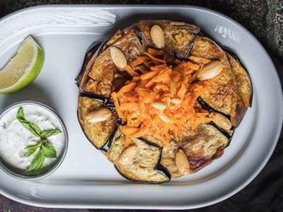 Eggplant Meat Maqluba