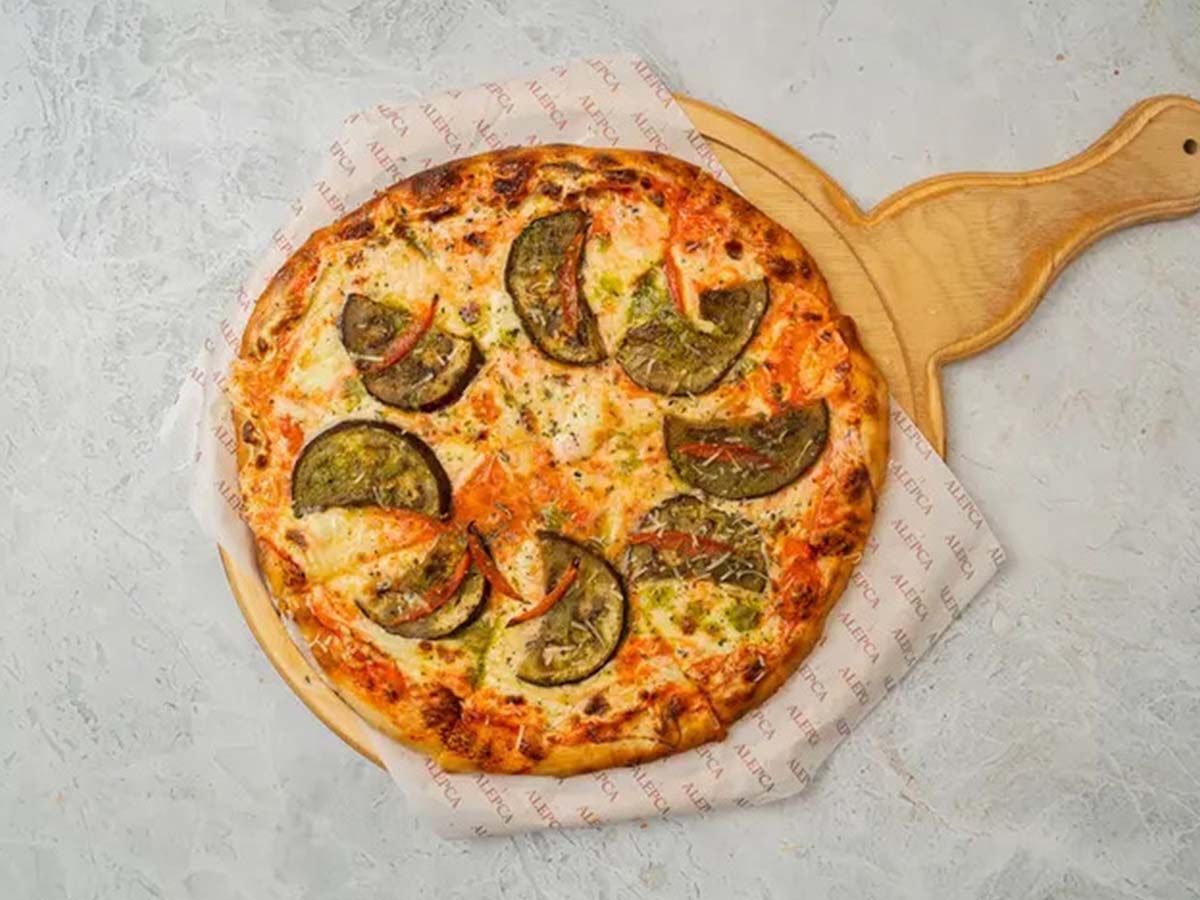 Eggplant Pizza