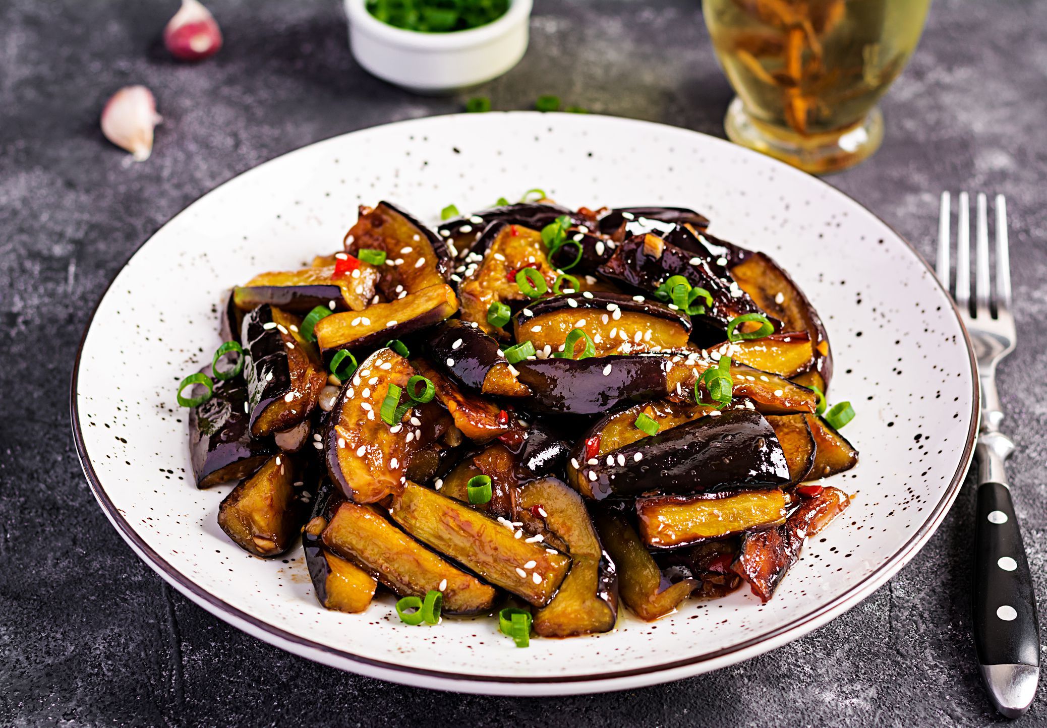 Pickled Eggplant Salad