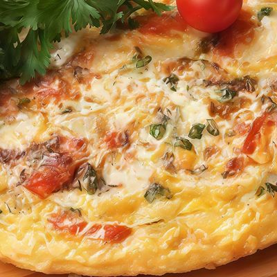Eggs with Marrow (mokh Omelette)
