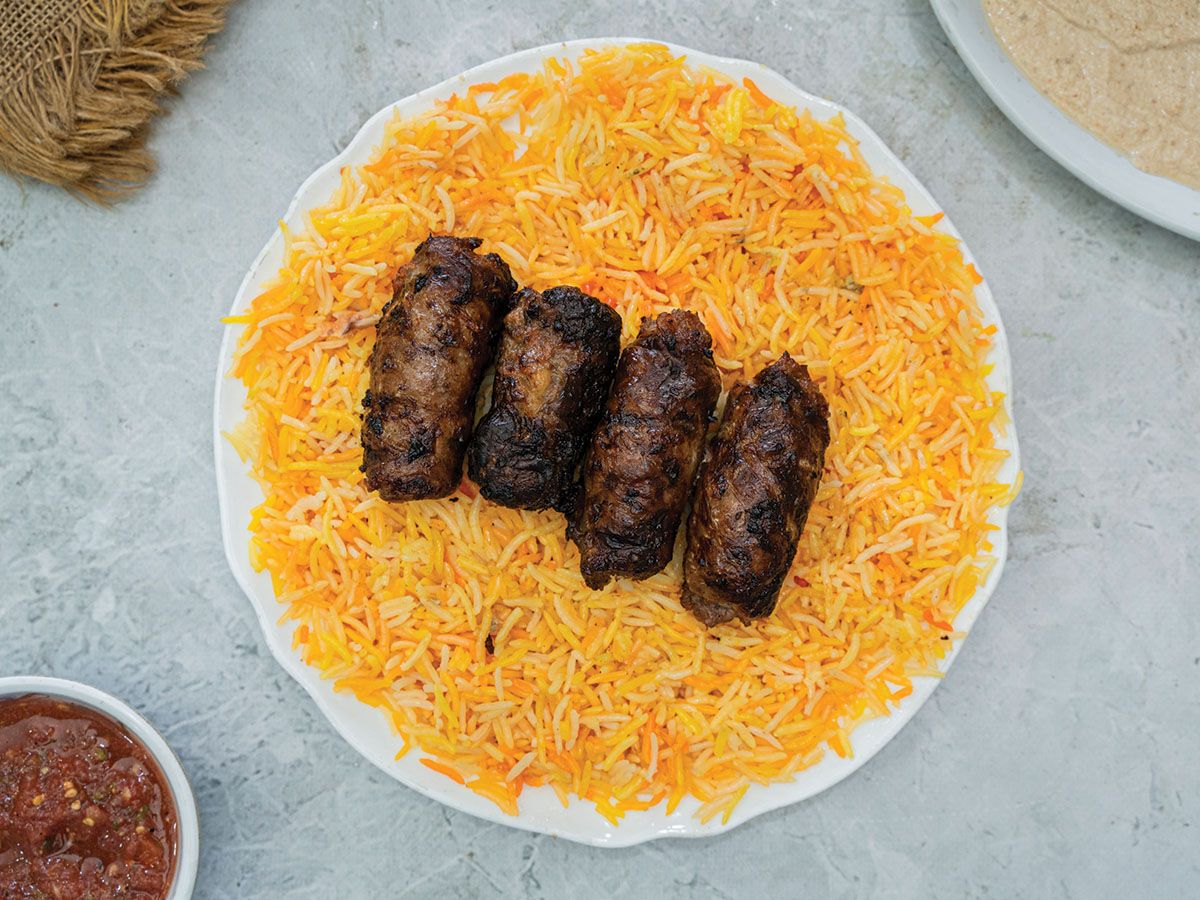 Quarter kilo Tarab with rice
